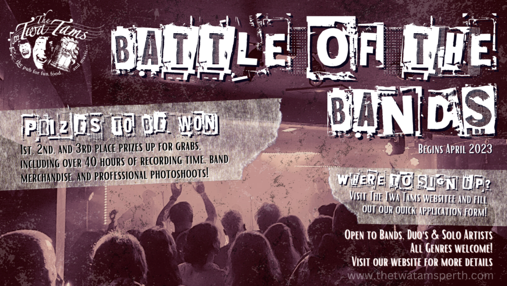 Battle of The Bands The Twa Tams Perth